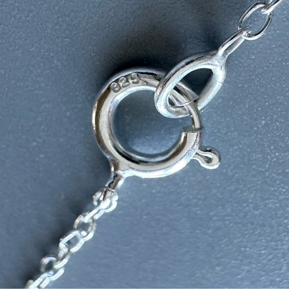 Sterling Silver Mountain Necklace - Picture 6 of 10